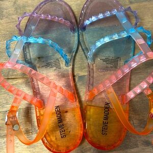 Steve Madden Girls Size 5 Jelly Sandals